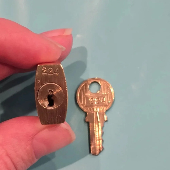 Louis Vuitton Gold Padlock with Key #224 - Picture 3 of 5